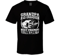 Grandpa And Grandson Best Friends For Life T Shirt