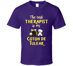 The Best Therapist Is My Dog T Shirt