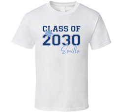 Class Of 2030 - Customizable Name Emilia T Shirt
