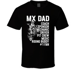 Motocross Dad Mx Dad T Shirt