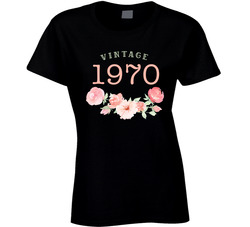 Vintage 1970 Ladies T Shirt
