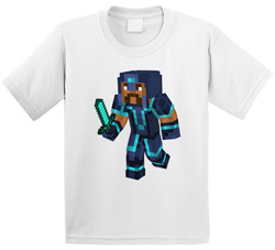 Gabriel The Warrior Minecraft Storybook T Shirt
