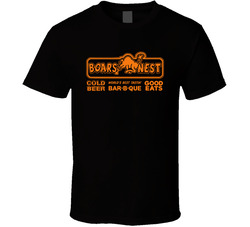 Dukes Of Hazzard Bar Boars Nest T Shirt