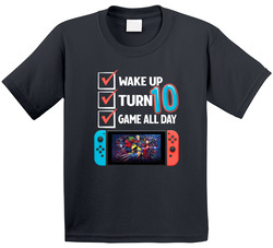 Nintendo Switch 10th Birthday Marvel Ultimate Alliance 3 Fan T Shirt