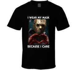 Michael Myers I Wear My Mask Because I Care T Shirt