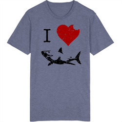 I Love Sharks T Shirt