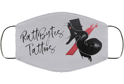 Rattbytes Tattoos Face Mask Cover Rattbytes Tattoos Face Mask Cover