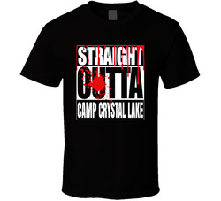 Straight Outta Camp Crystal Lake T Shirt Straight Outta Camp Crystal Lake T Shirt