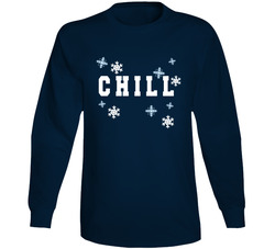 Netflix And Chill - Chill Long Sleeve T Shirt Netflix And Chill - Chill Long Sleeve T Shirt