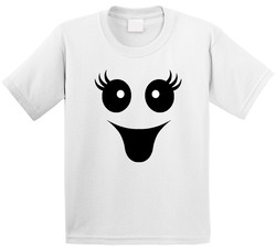 Friendly Girl Ghost T Shirt Friendly Girl Ghost T Shirt
