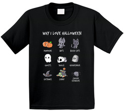 Why I Love Halloween T Shirt Why I Love Halloween T Shirt