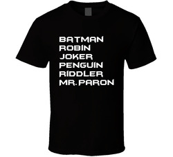 Batman & Mr. Paron T Shirt