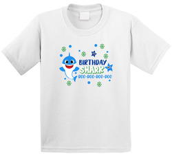 Baby Shark Birthday Shark T Shirt