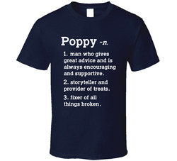 Definition Of A Poppy T Shirt