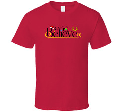 Believe In The Spirit Of Christmas T Shirt