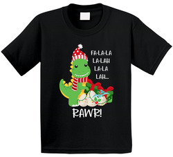 Dinosaur Fa-la-la-la-lah-la-la-lah...rawr! T Shirt
