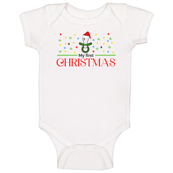 My First Christmas Baby One Piece