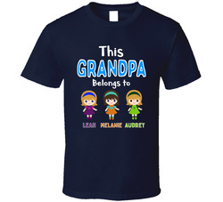 This Grandpa Belongs To T Shirt