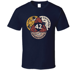 42 The Answer To Life, The Universe, Everything T Shirt