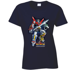 Voltron Defender Of The Universe Ladies T Shirt