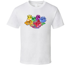 Board Gamer Dice T Shirt