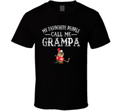 My Favourite People Call Me Grampa T Shirt