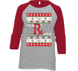 Merry Perscriptmas Pharmacy Ugly Christmas T Shirt