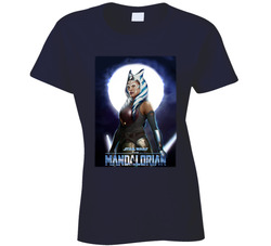 Star Wars The Mandalorian Ahsoka Tano Ladies T Shirt