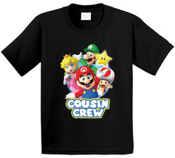 Mario Forever Cousin Crew T Shirt
