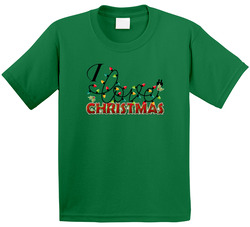 I Love Christmas T Shirt