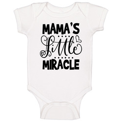 Mama's Little Miracle Baby One Piece