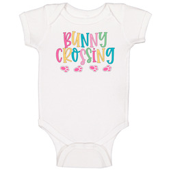 Bunny Crossing Baby One Piece