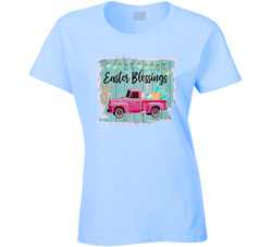 Easter Blessings Ladies T Shirt