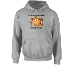 Fall It's The Most Wonderful Time Of The Year Hoodie