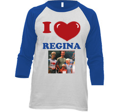 I Love Regina With Photo T Shirt