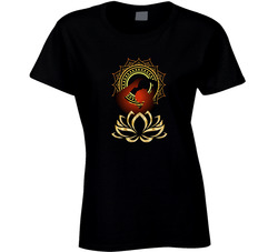 Yoga: Bloom Like Music Ladies T Shirt