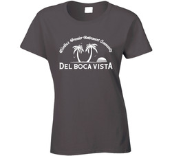 Del Boca Vista Retirement Community Seinfeld Fan Ladies T Shirt
