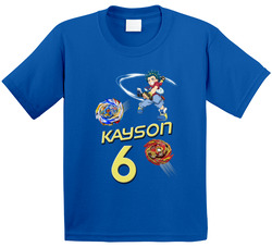 Beyblade Fan 6th Birthday T Shirt