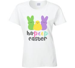 Ha-peep Easter Ladies T Shirt