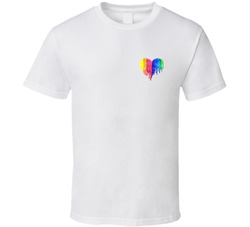 My Heart Bleeds With Pride T Shirt My Heart Bleeds With Pride T Shirt