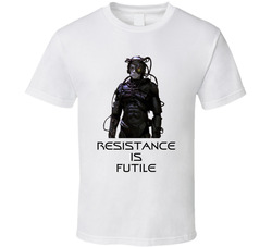Star Trek Borg Resistance Is Futile T Shirt Star Trek Borg Resistance Is Futile T Shirt