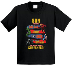 Son You Are Our Favorite Superhero T Shirt Son You Are Our Favorite Superhero T Shirt