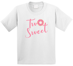 Two Sweet Donut Lover Birthday T Shirt