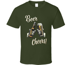 Beer Cheers! T Shirt Beer Cheers! T Shirt