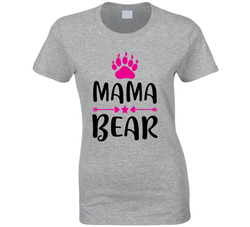 Mama Bear Ladies T Shirt