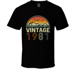 Vintage 1981 T Shirt