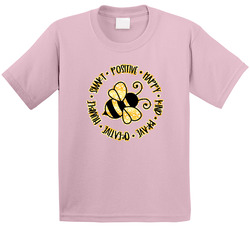 Be Kind Positive Happy Brave Creative Humble Smart T Shirt