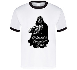 World's Greatest Dad Darth Vader Fan T Shirt