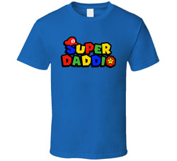 Super Daddio Mario Parody T Shirt Super Daddio Mario Parody T Shirt