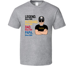 Legend Husband Dad Papa (customizable) T Shirt